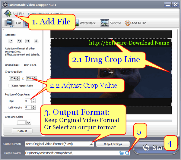 picture crop software free download
